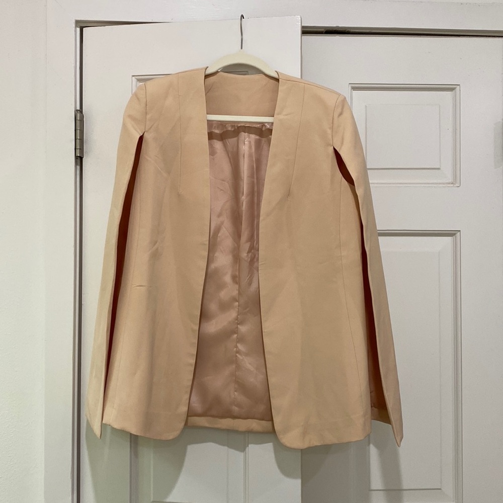 Cape blazer